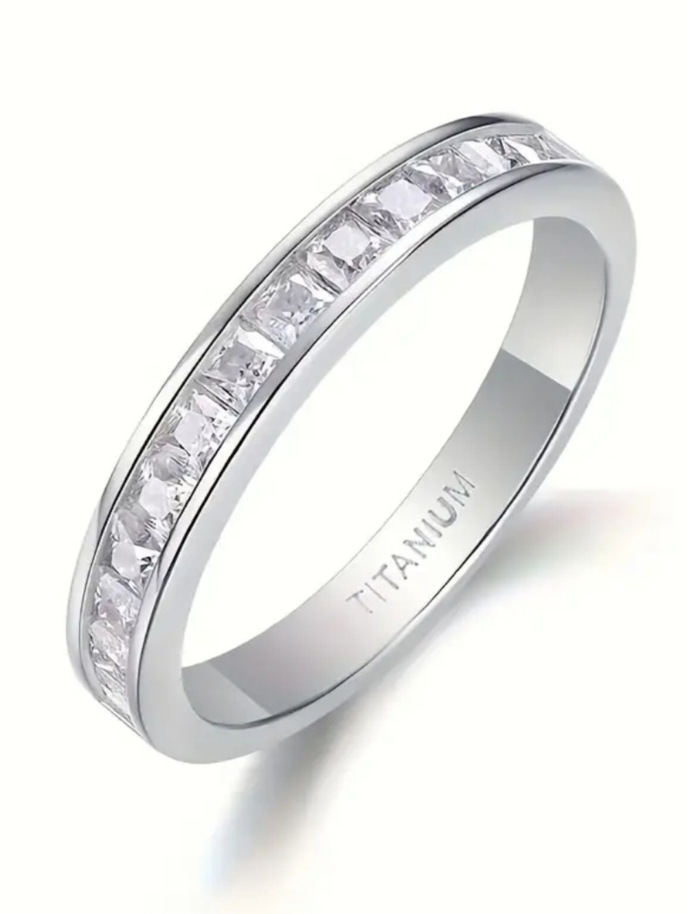 Moissanite Ring 7, new - Picture 1 of 3